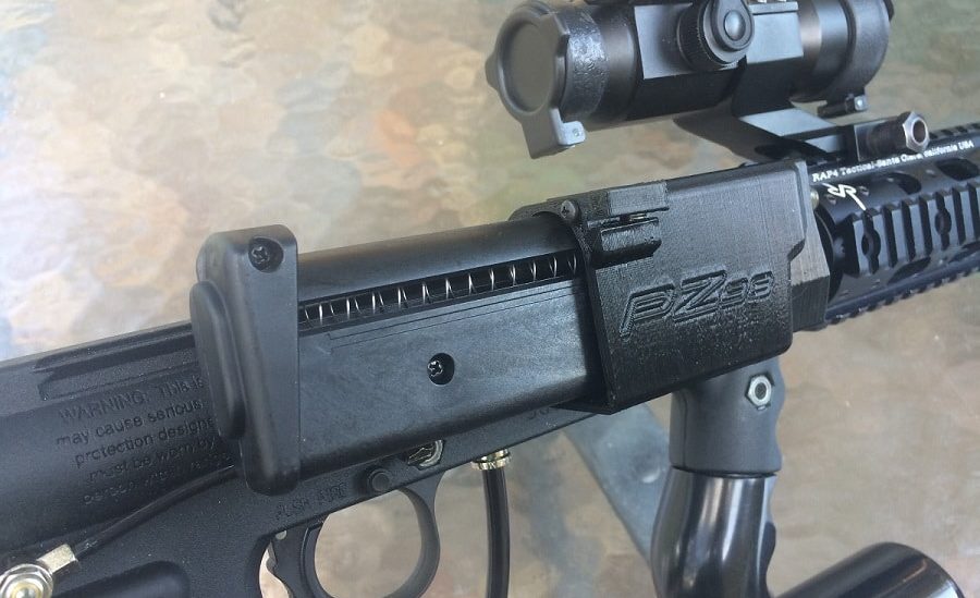 PZ98 Tippman 98 Custom magfed adapter