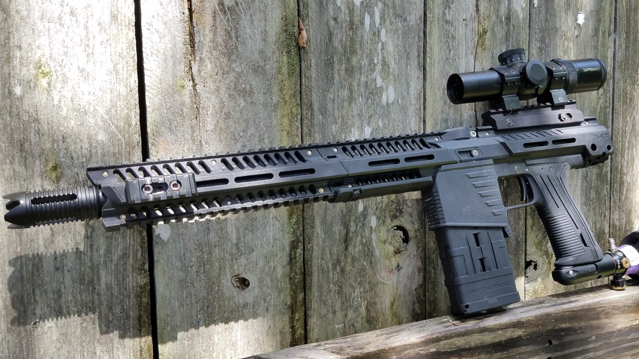 Carmatech Sar-12 Supreme Paintball Sniper Rifle - Black
